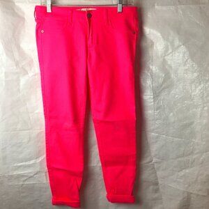 Abercrombie and Finch Pink Capri Pants 4R 27W 29L